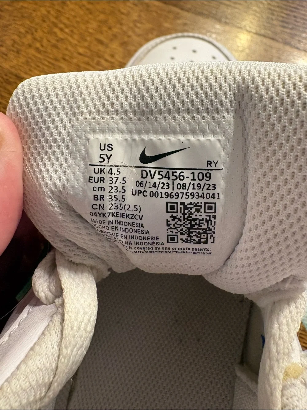 Nike Court Kids Sneakers in Green